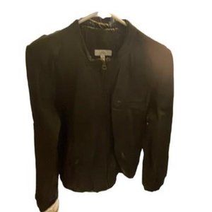 Joie Black Leather Jacket, L